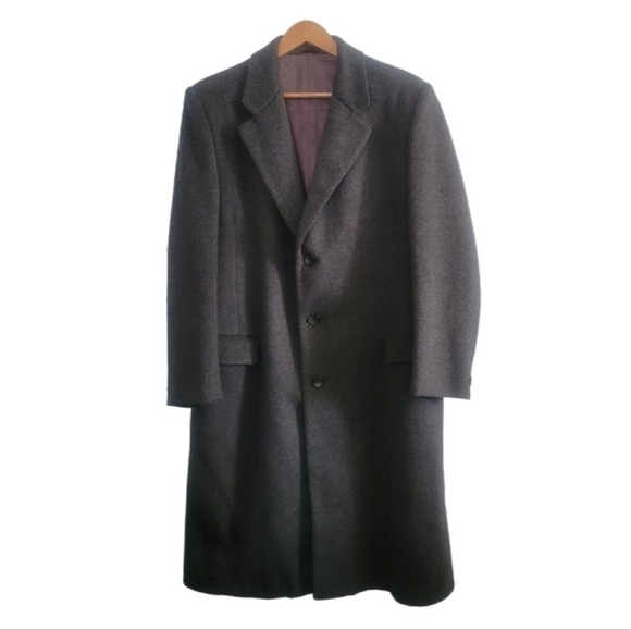 Il classico Other - VTG IL CLASSICO Wool Grey Overcoat 70's/80's Style Mens Eur 42